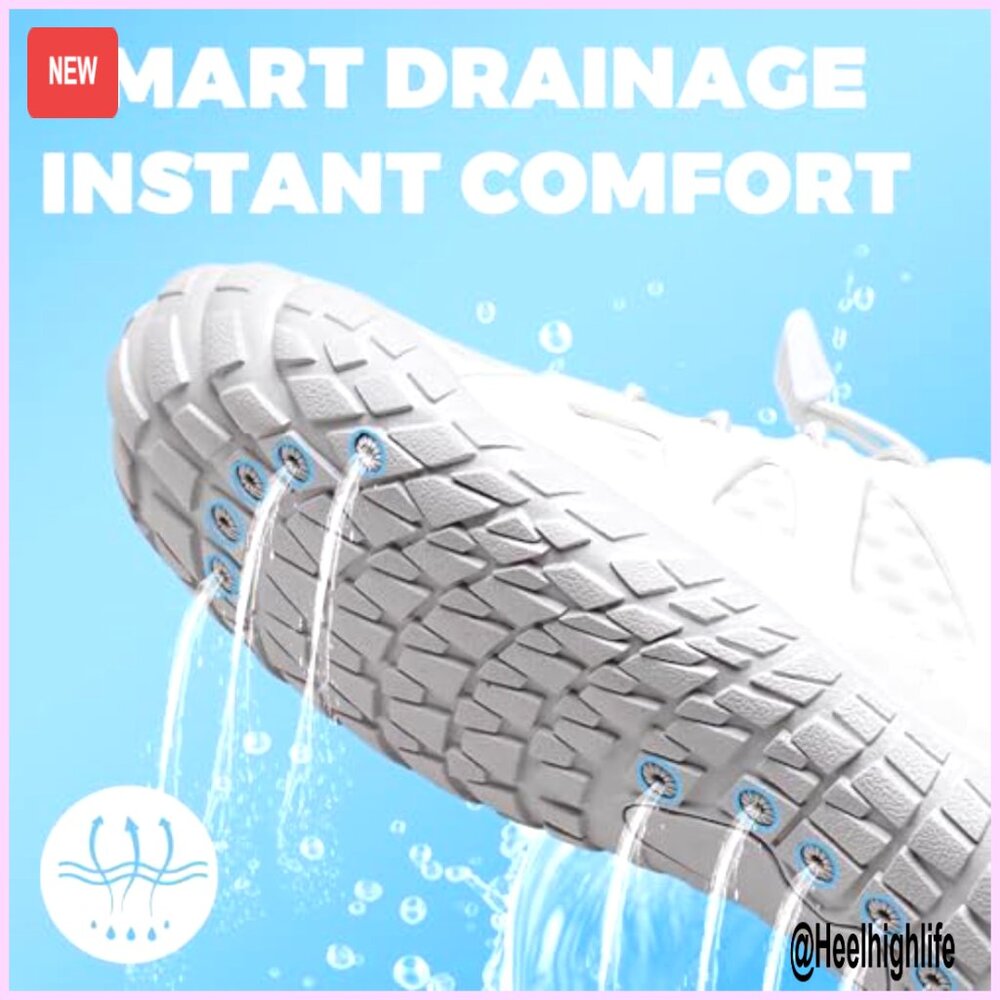 Barefoot Quick-Dry Water Shoes Athletic Sport Aqua Socks for Swim Beach Hiking - Picture 4 of 5